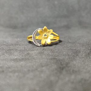 916 Ladies Plain Gold Ring