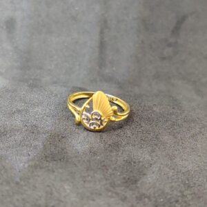 916 Ladies Plain Gold Ring