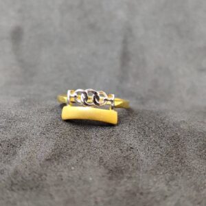 916 Ladies Plain Gold Ring
