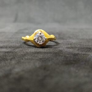 916 Ladies Single Stone Ring