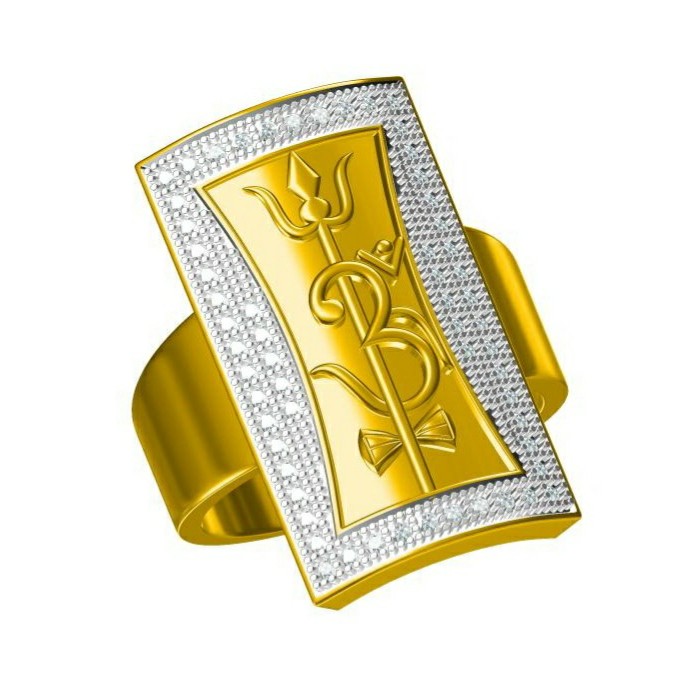 Exclusive  Fancy Gold Ring
