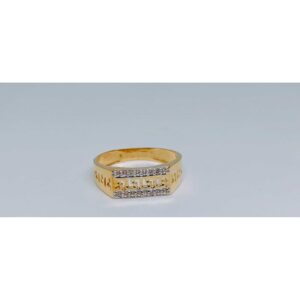 916 Gents Fancy Gold Ring Gr-28646