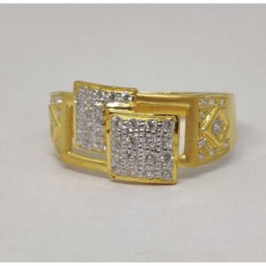 916 Gents Fancy Gold Ring Gr-28640