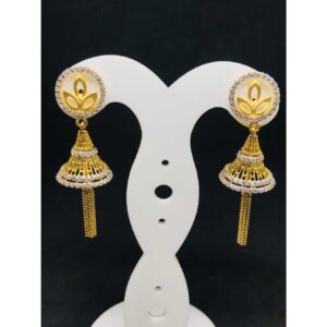 916 Ladies Fancy Gold Earring Er-60053