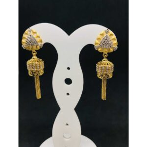 916 Ladies Fancy Gold Earring Er-60050