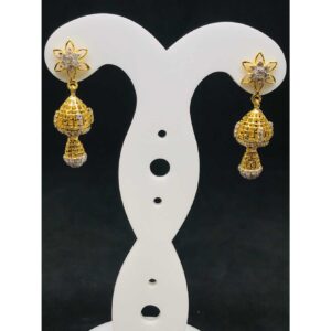 22k ladies fancy gold earring Er-60041