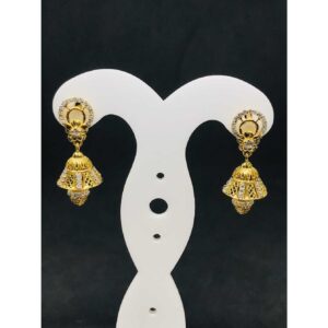 916 Ladies Fancy Gold Earring Er-60033