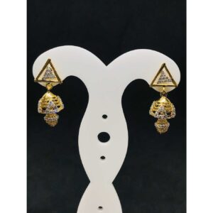 916 Ladies Fancy Gold Earring Er-60027