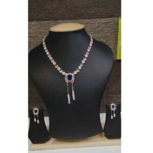 18k Ladies Fancy Rose Gold Set S-57538