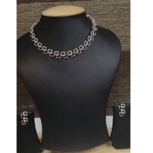 18k Ladies Fancy Rose Gold Set S-57535