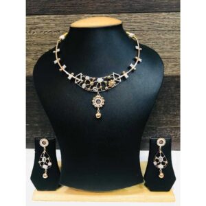 18k Ladies Fancy Rose Gold Set S-57531