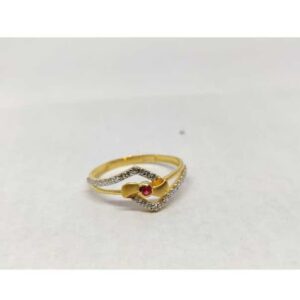 22k Ladies Fancy Gold Ring Lr-17097