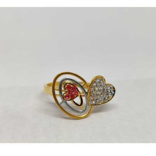 916 Ladies Fancy Gold Ring Lr-17096