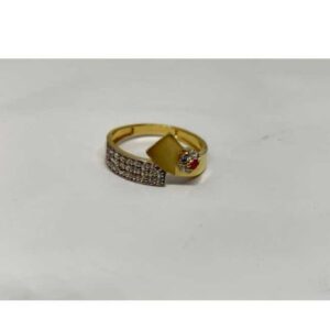 22k Ladies Fancy Gold Ring Lr-17091
