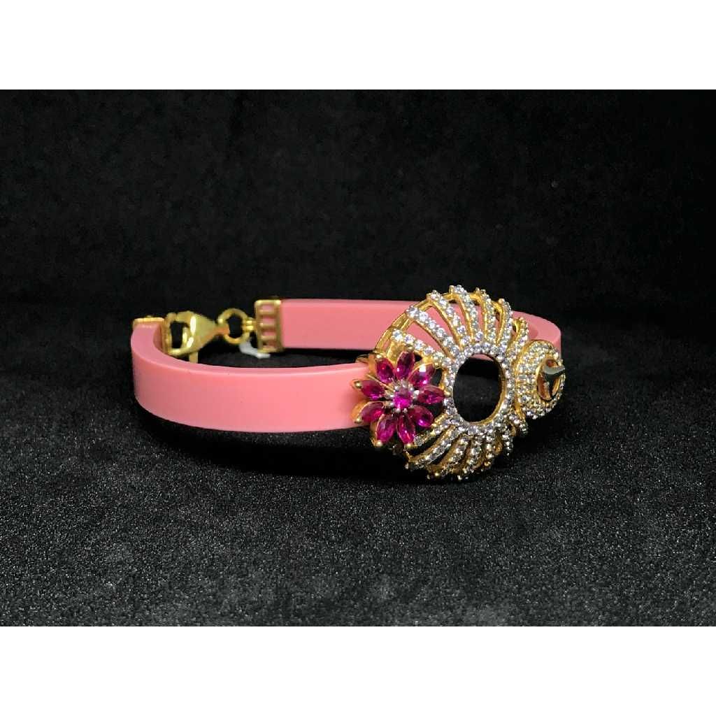 18k Ladies Fancy Gold Bracelet K-51053