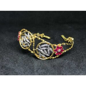 18k Ladies Fancy Gold Kada K-51041