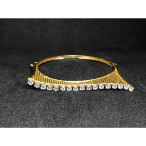 18k Ladies Fancy Gold Kada K-51039