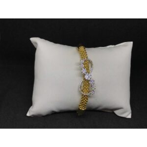 18k Ladies Fancy Gold Kada K-51021