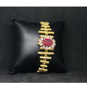 18k Ladies Fancy Gold Bracelet K-51016