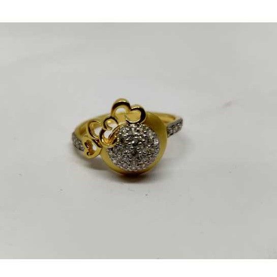 916 Ladies Fancy Gold Ring Lr-17088