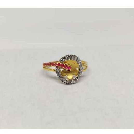 916 Ladies Fancy Gold Ring Lr-17077