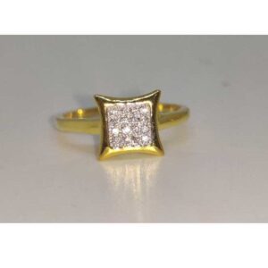 916 Ladies Fancy Gold Ring Lr-17075