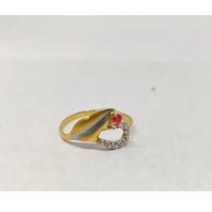 22k Ladies Fancy Gold Ring Lr-17073