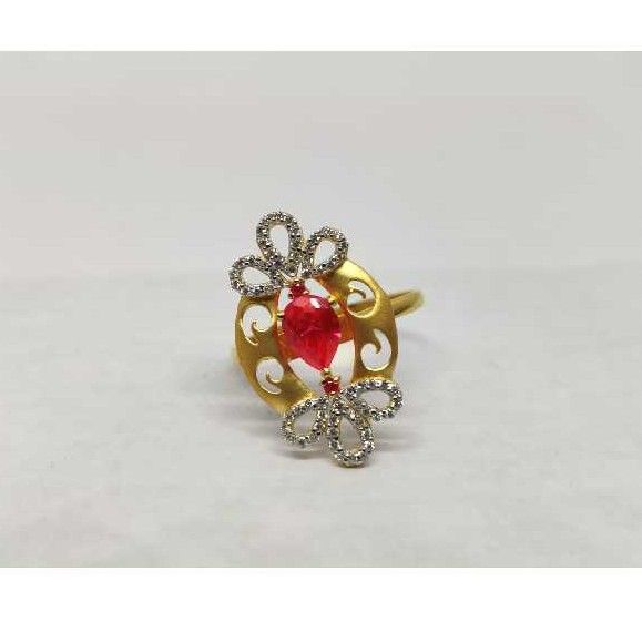 22k Ladies Fancy Gold Ring Lr-17058