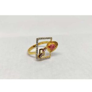 916 Ladies Fancy Gold Ring Lr-17057