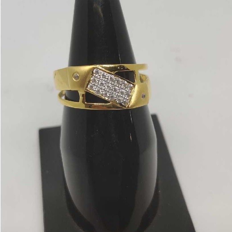 22k gents fancy gold ring gr-28630