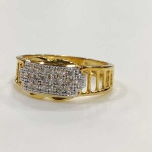 916 Gents Fancy Gold Ring Gr-28620