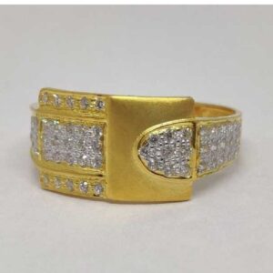 916 Gents Fancy Gold Ring Gr-28618