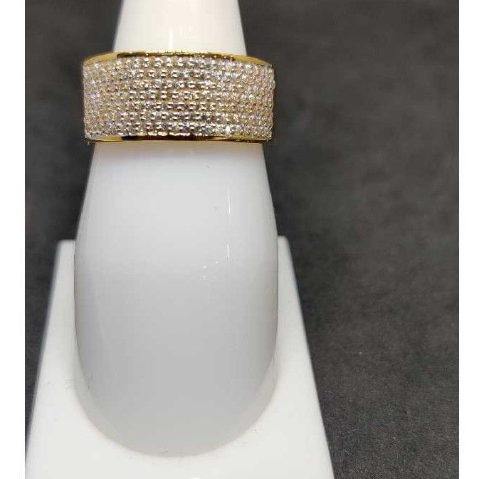22k Gents Fancy Gold Ring Gr-28615