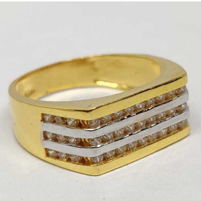 916 gents fancy gold ring gr-28611