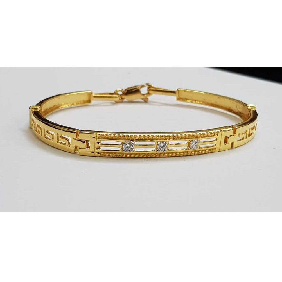 916 Gents Fancy Gold Bracelet G-3444
