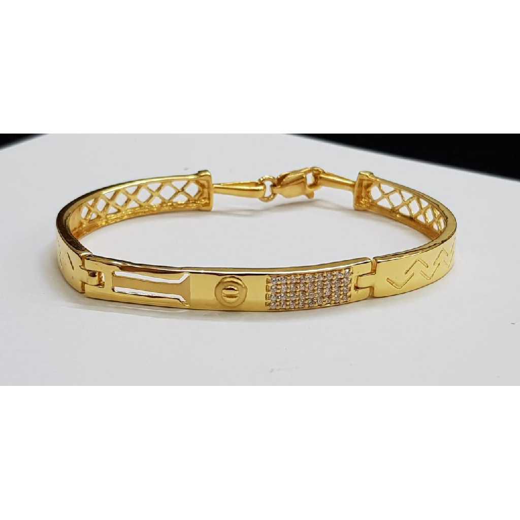 916 Gents Fancy Gold Bracelet G-3442