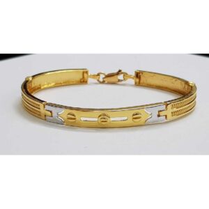 916 Gents Fancy Gold Bracelet G-3440