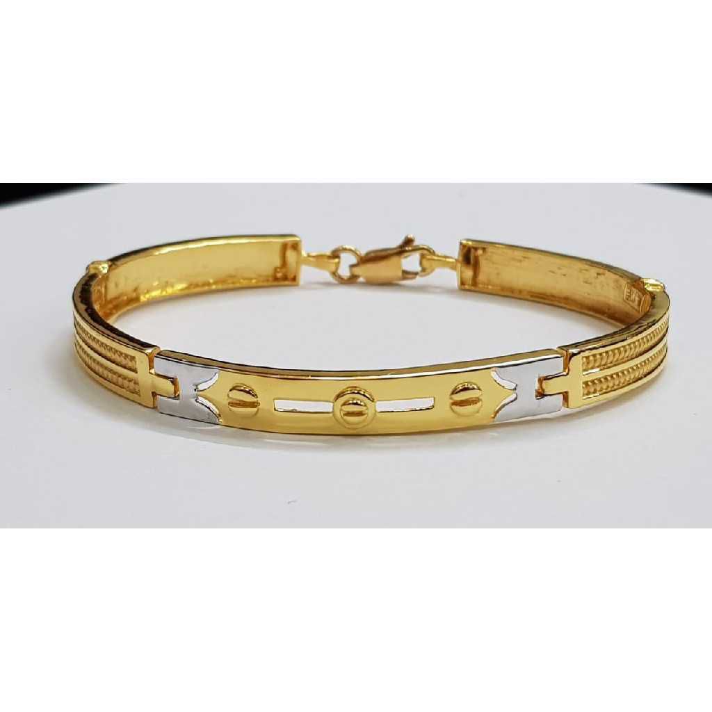 916 Gents Fancy Gold Bracelet G-3440