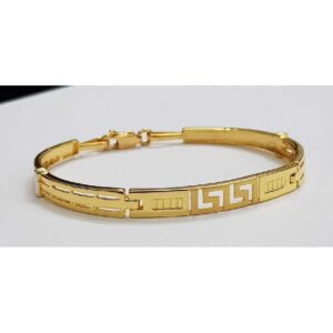22k Gents Fancy Gold Bracelet G-3438