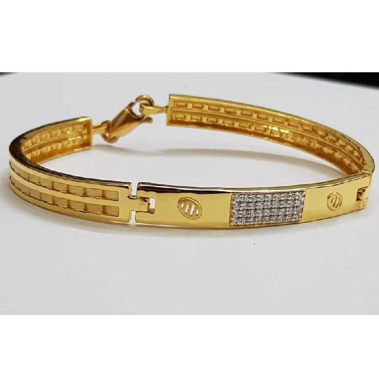 916 Gents Fancy Gold Bracelet G-3434