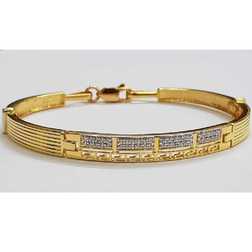 916 Gents Fancy Gold Kada G-3431