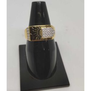 916 Gents Fancy Gold Ring Gr-28600