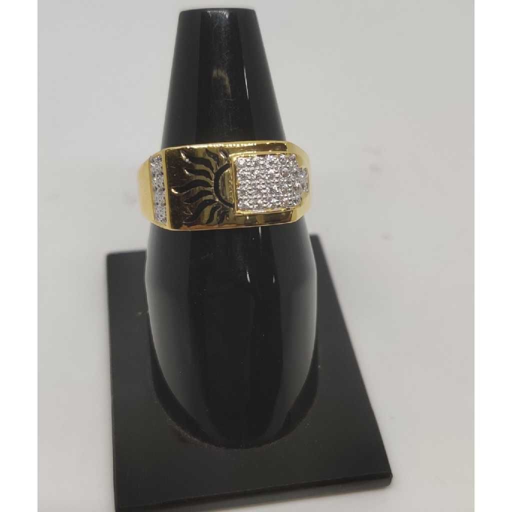 916 Gents Fancy Gold Ring Gr-28600