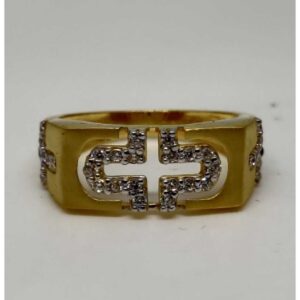 916 Gents Fancy Gold Ring Gr-28596