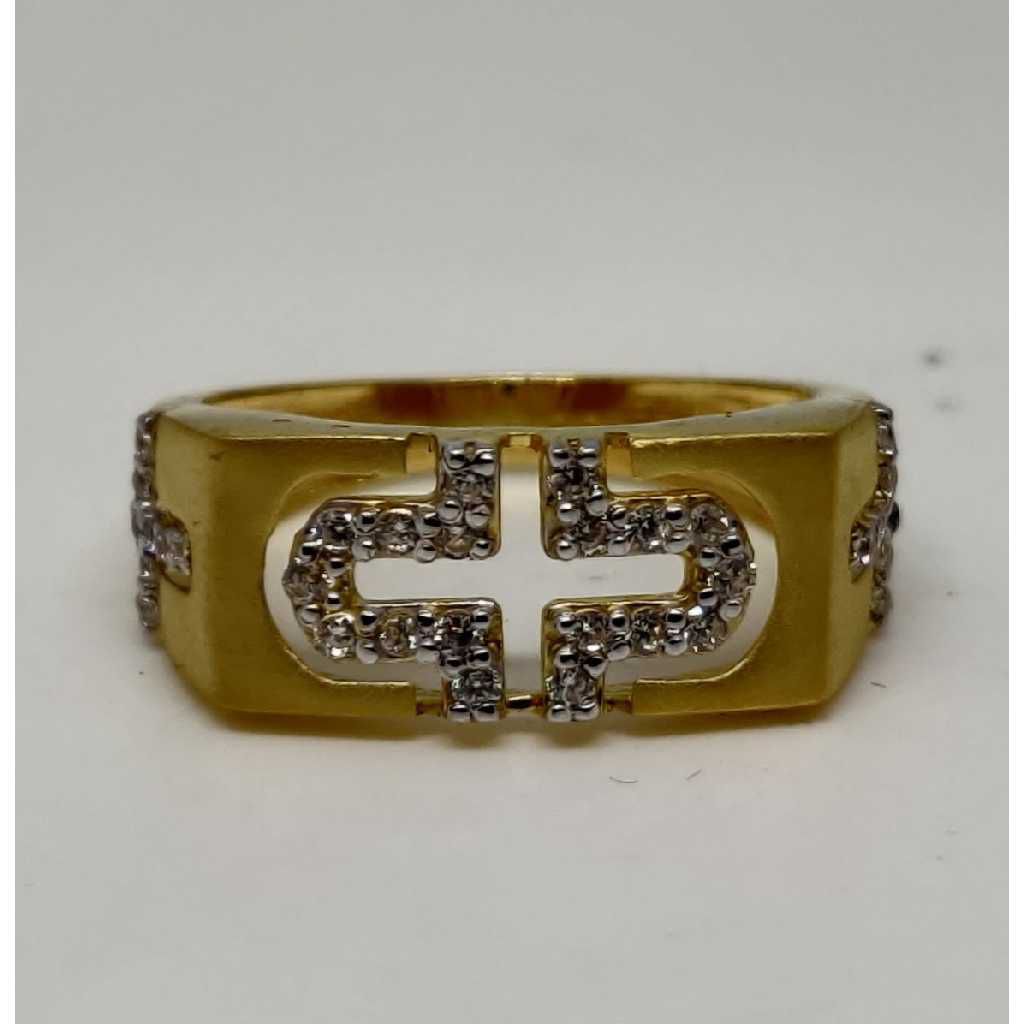 916 Gents Fancy Gold Ring Gr-28596