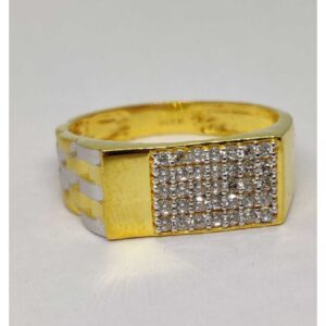 916 Gents Fancy Gold Ring Gr-28591