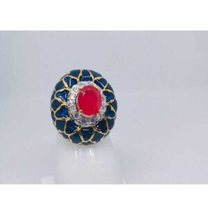 18k Ladies Italian Ring Lr-24078