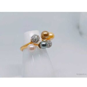 18k Ladies Fancy Italian Ring L4-24075