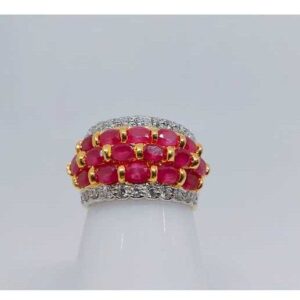 18k Exclusive Fancy Gold Ring Lr-24067