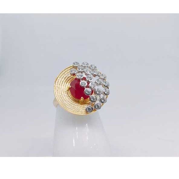 18k Exclusive Ladies Gold Ring Lr-24051